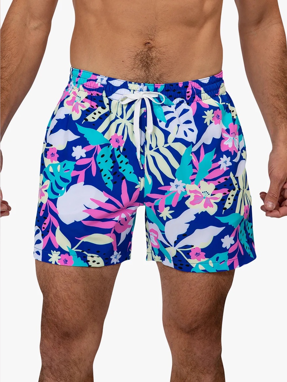 Chubbies Floral Surprises 5.5” inseam swim trunks NWT
